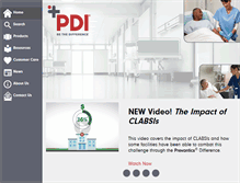Tablet Screenshot of pdihc.com
